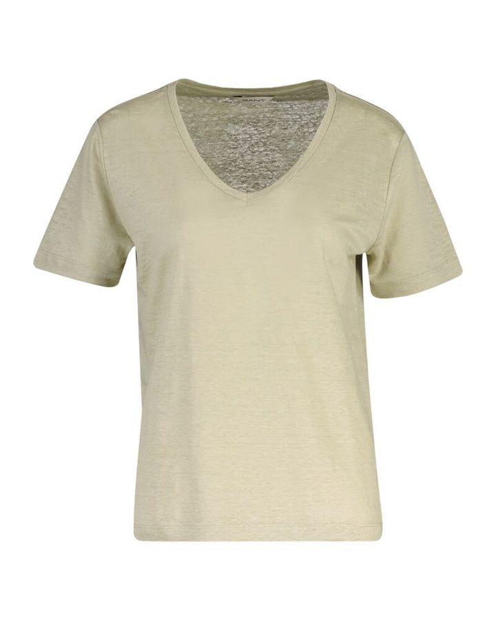 GANT Linen V-Neck T-Shirt/Majica 4200596