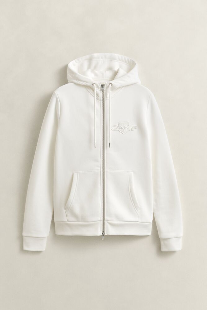 GANT Tonal Shield Zip Hoodie/Duks 4202588