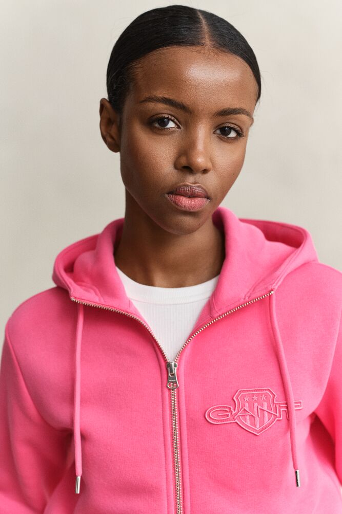 GANT Tonal Shield Zip Hoodie/Duks 4202588