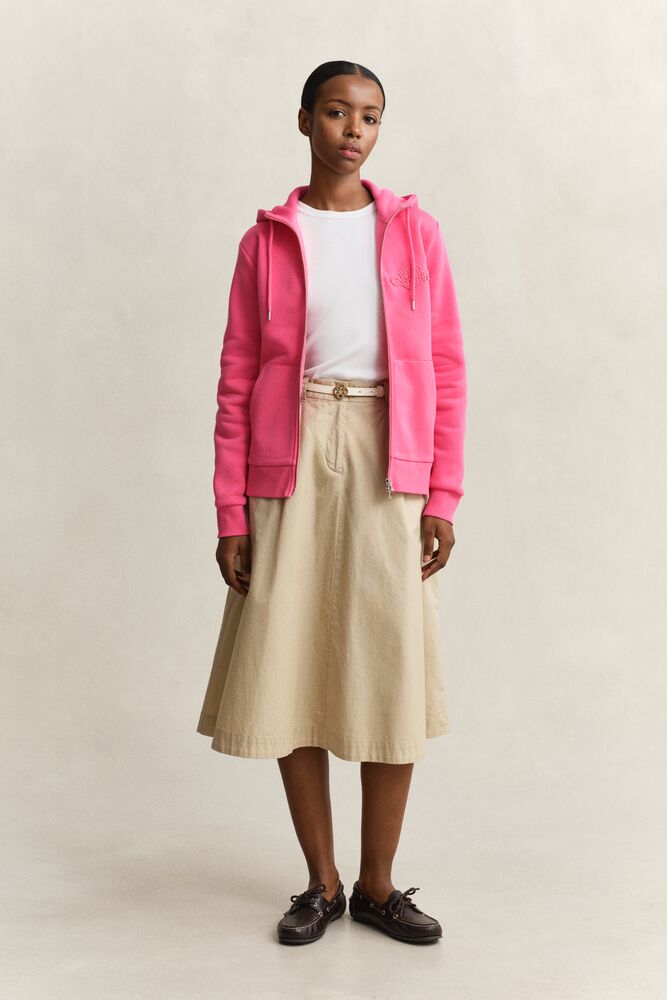 GANT Tonal Shield Zip Hoodie/Duks 4202588