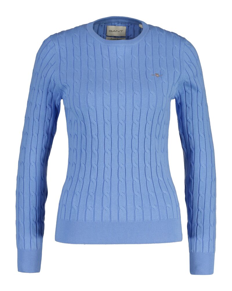 GANT Cable Knit Crew Neck Sweater/Pulover 4800100