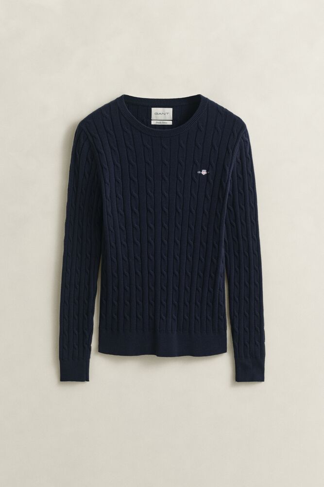 GANT Cable Knit Crew Neck Sweater/Pulover 4800100