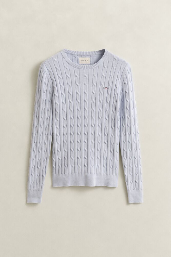 GANT Cable Knit Crew Neck Sweater/Pulover 4800100