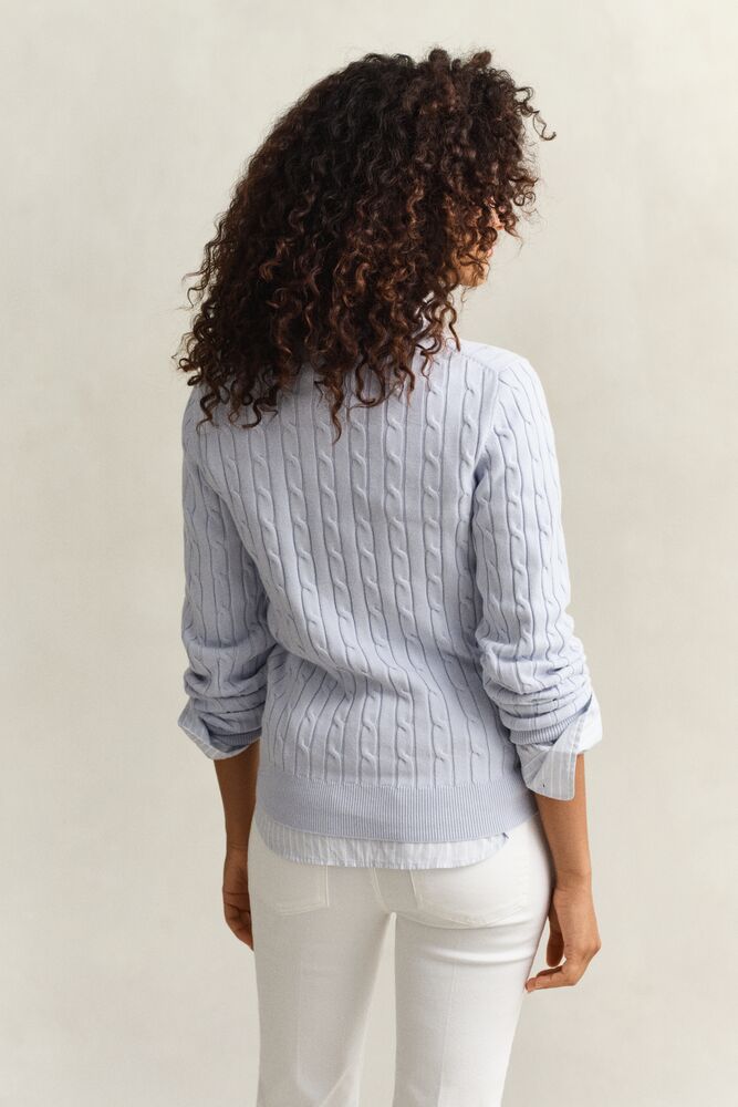 GANT Cable Knit Crew Neck Sweater/Pulover 4800100
