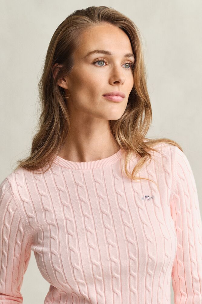 GANT Cable Knit Crew Neck Sweater/Pulover 4800100