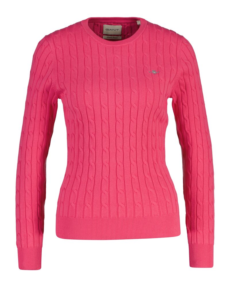 GANT Cable Knit Crew Neck Sweater/Pulover 4800100