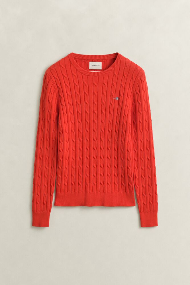 GANT Cable Knit Crew Neck Sweater/Pulover 4800100