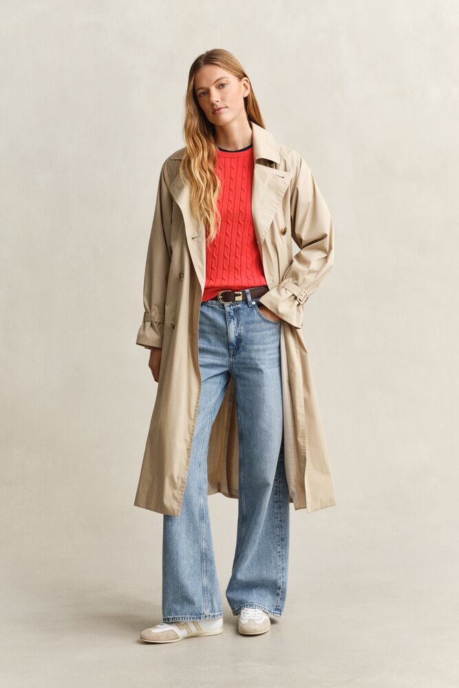 GANT Cable Knit Crew Neck Sweater/Pulover 4800100