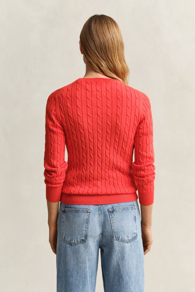 GANT Cable Knit Crew Neck Sweater/Pulover 4800100