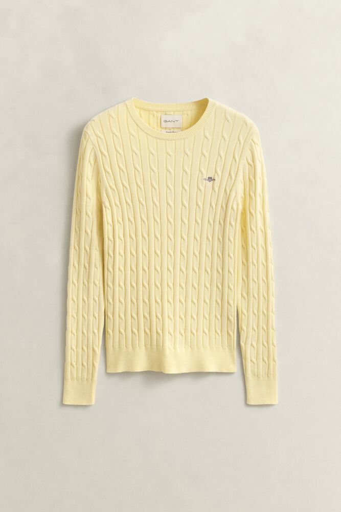 GANT Cable Knit Crew Neck Sweater/Pulover 4800100