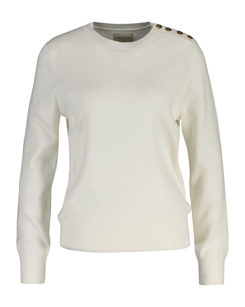 GANT Textured Cotton C-Neck Sweater/ Pulover4805435