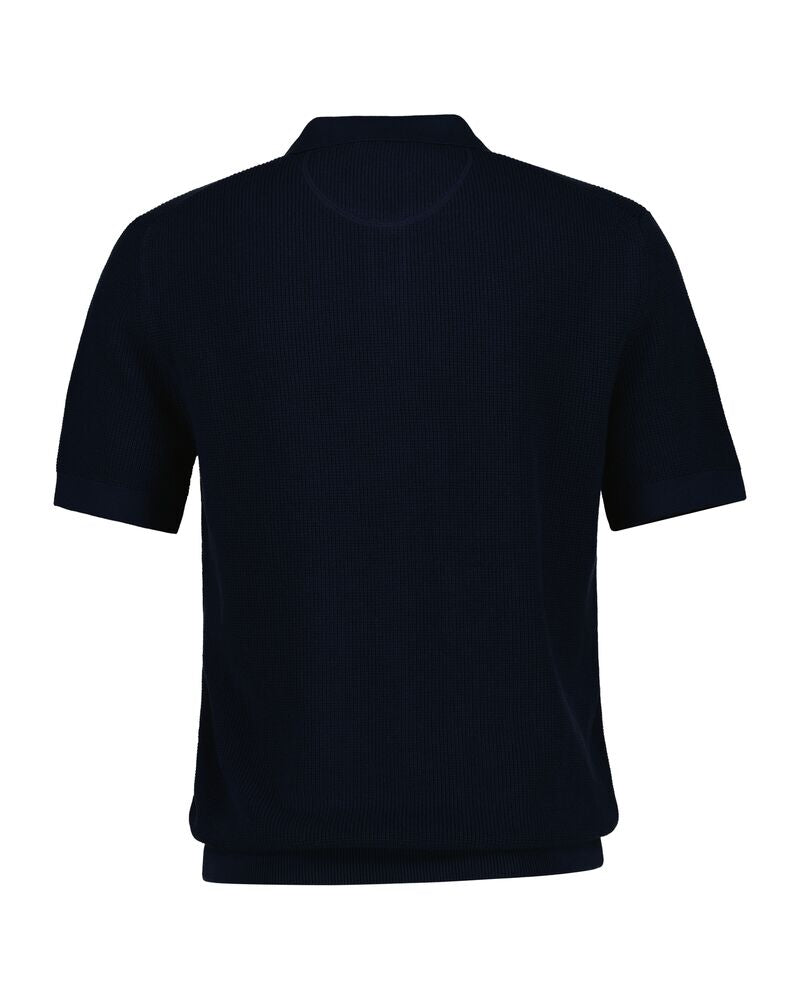 GANT Textured Cotton Polo Sweater/Pulover 8030294