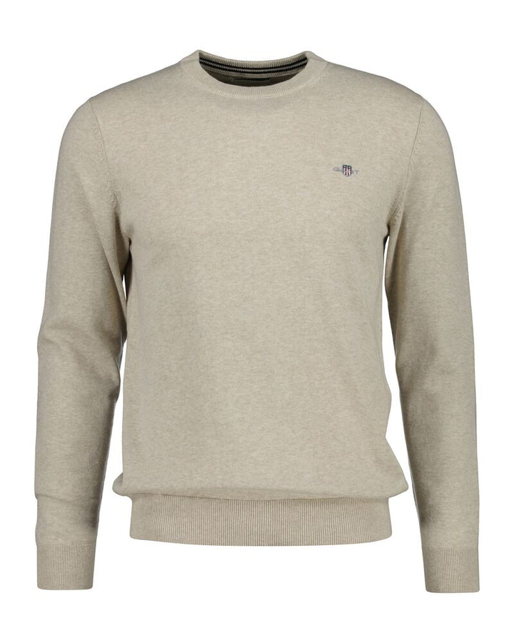 GANT Cotton Crew Neck Sweater/Pulover 8030561