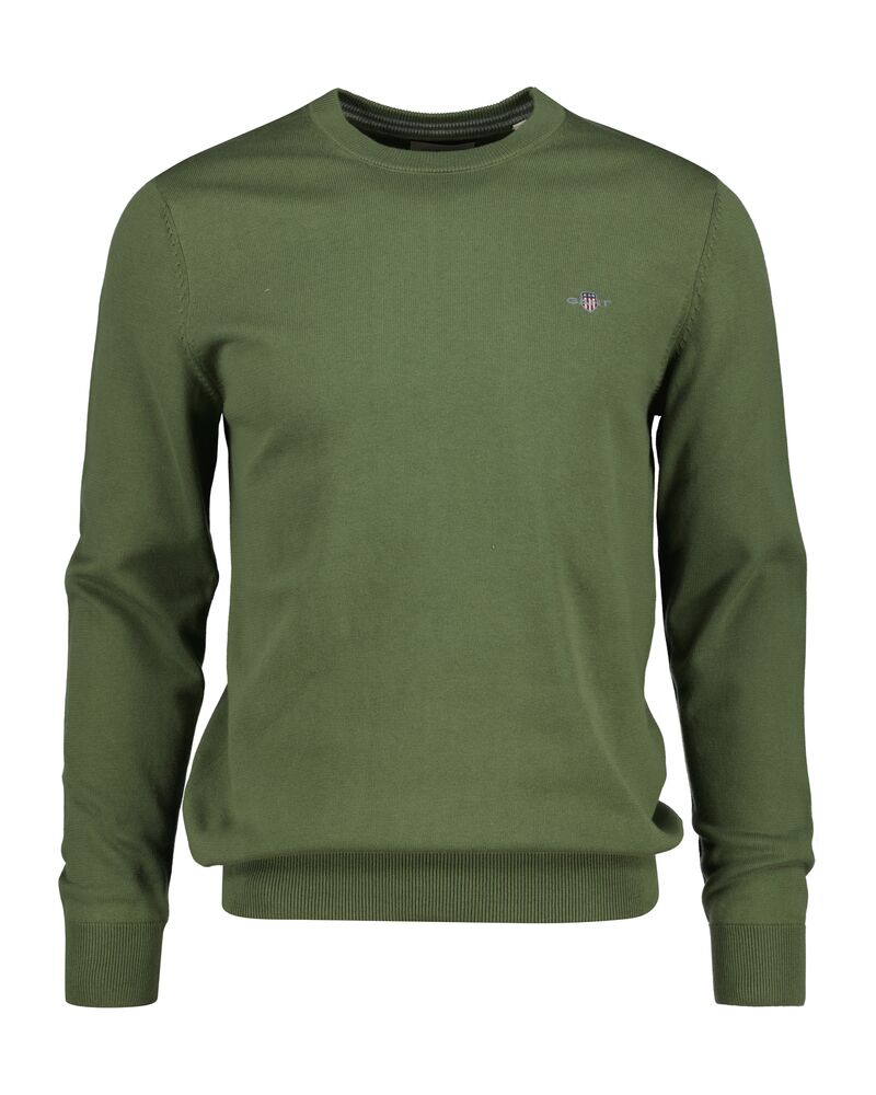 GANT Cotton Crew Neck Sweater/Pulover 8030561