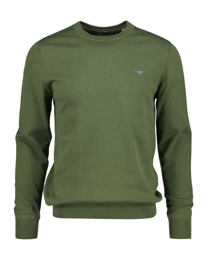 GANT Cotton Crew Neck Sweater/Pulover 8030561