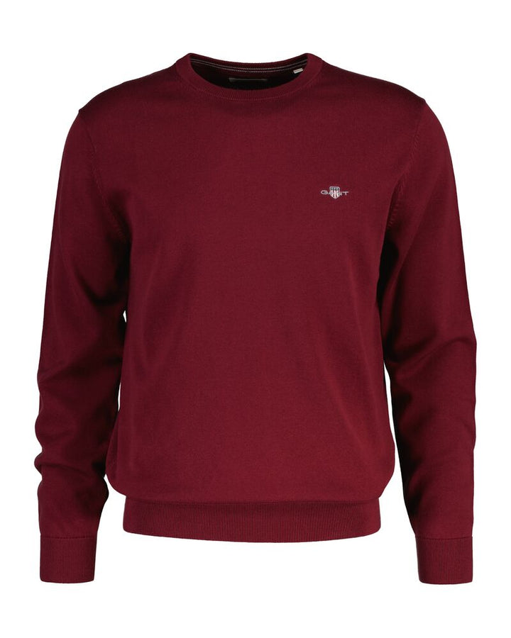 GANT Cotton Crew Neck Sweater/Pulover 8030761