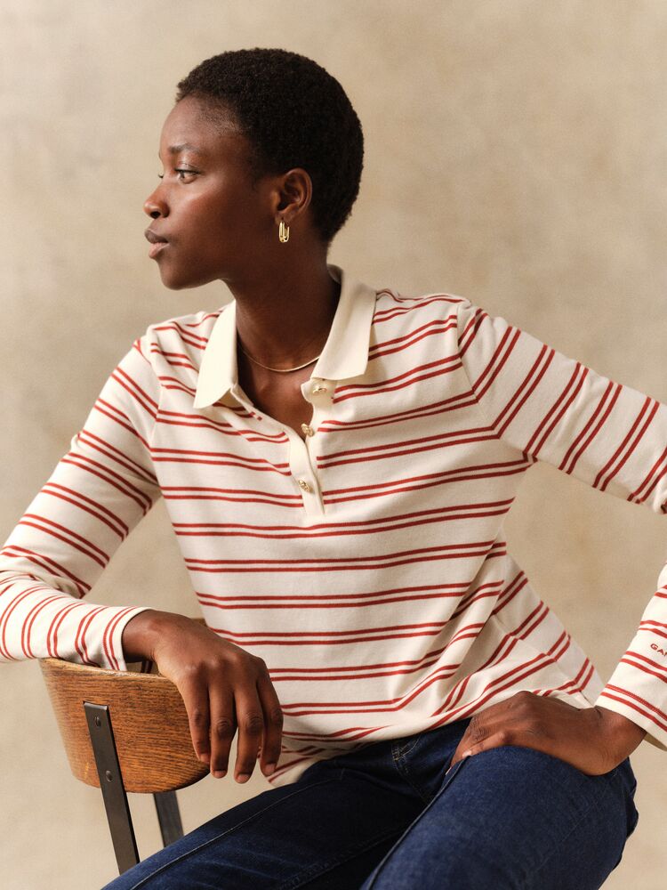 GANT Striped Pique Polo Top/Polo majica 4201368