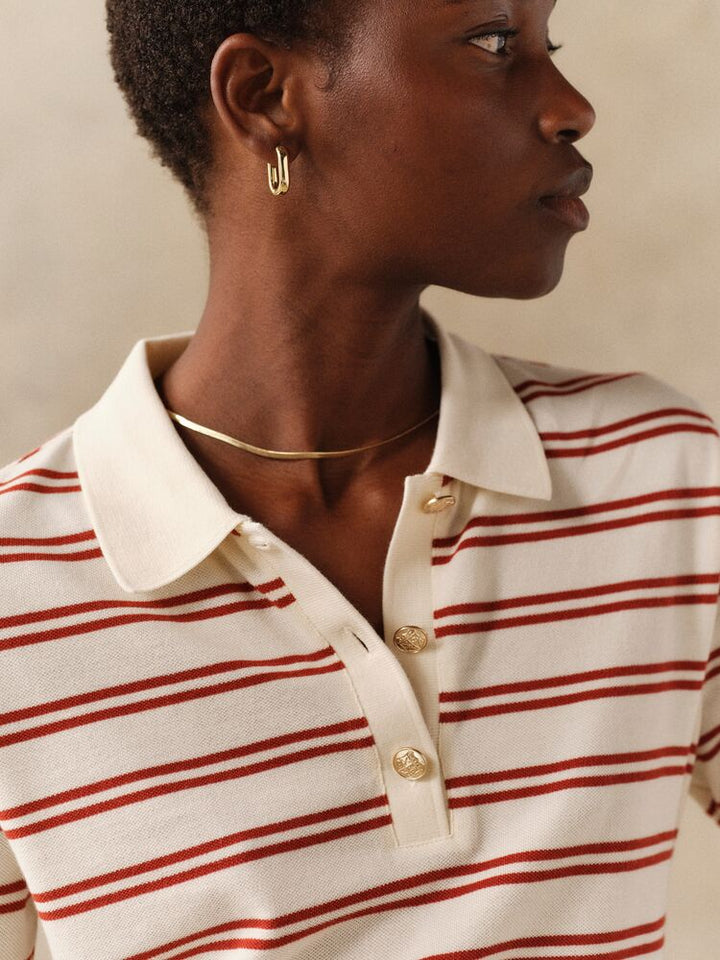 GANT Striped Pique Polo Top/Polo majica 4201368