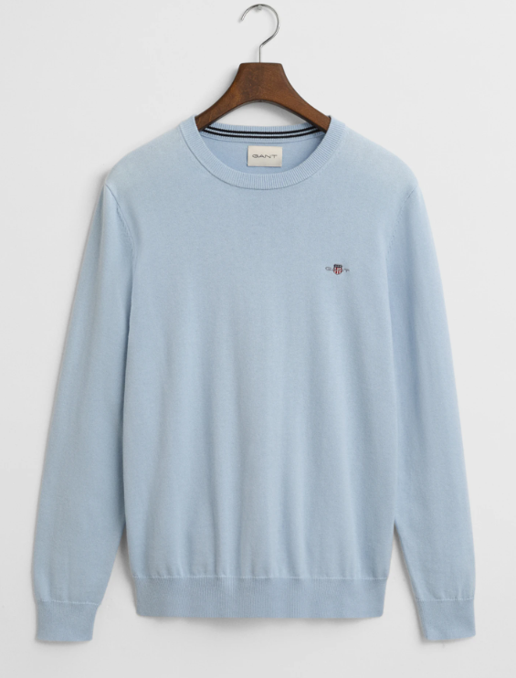 GANT Cotton Crew Neck Sweater/Pulover 8030561