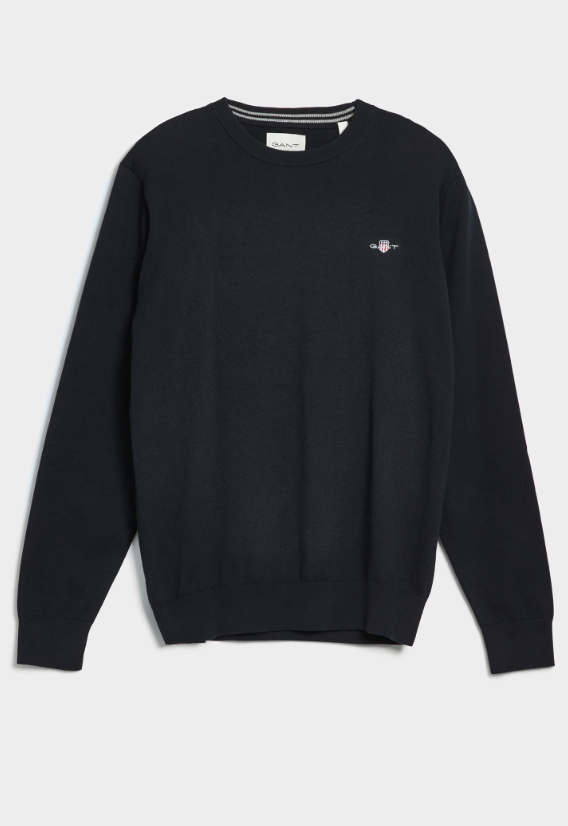 GANT Cotton Crew Neck Sweater/Pulover 8030561