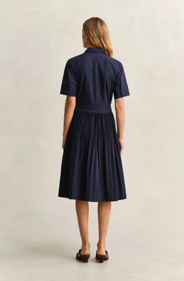 GANT Pleated Cotton Shirt Dress/Haljina 4503486