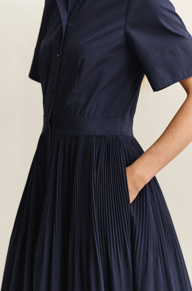 GANT Pleated Cotton Shirt Dress/Haljina 4503486