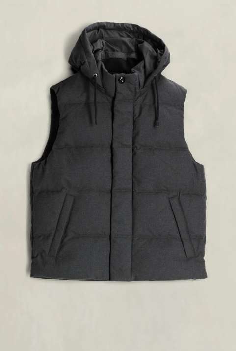 GANT Flannel Down Vest/ Prsluk 7006685