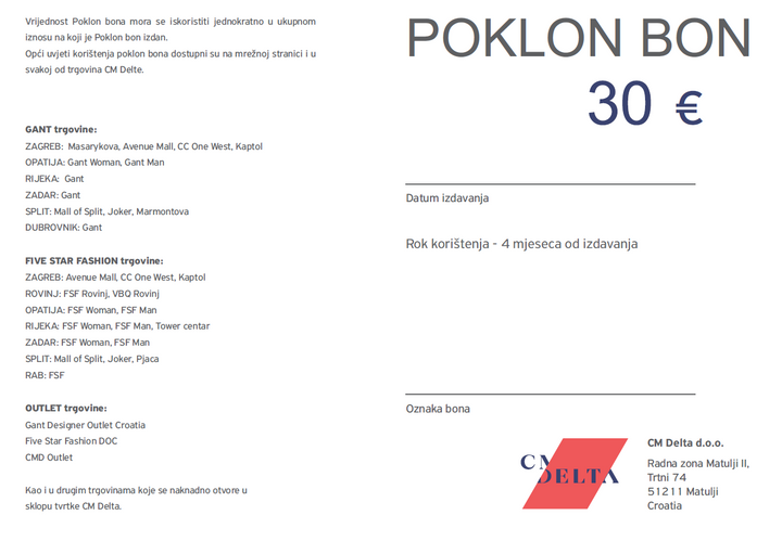 Poklon bon