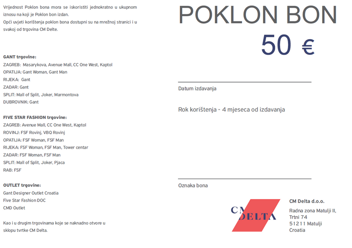Poklon bon