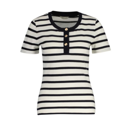 GANT Slim Striped Pique Ss T-Shirt/Majica 4200552