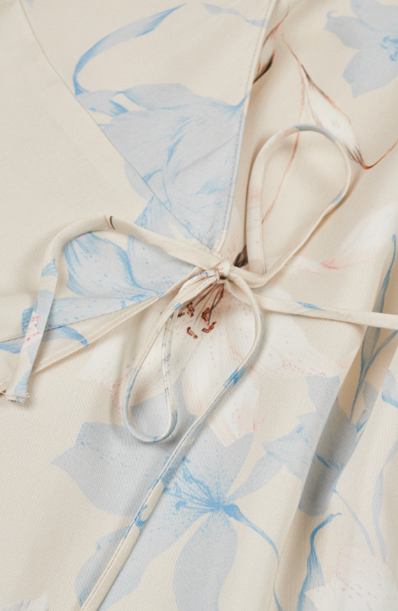 GANT Floral Print Wrap Ss Frill Dress/Haljina 4503417