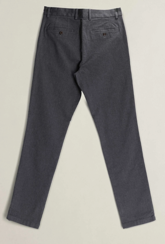 GANT Slim Cotton Herringbone Pants/Hlače 1505415