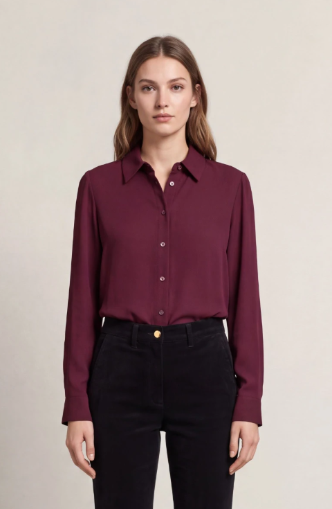 GANT Regular Classic Silk Blouse/Košulja 4300671