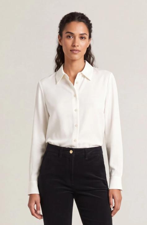 GANT Regular Classic Silk Blouse/Košulja 4300671
