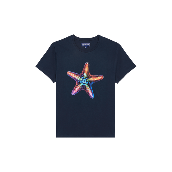 Vilebrequin Organic Cotton T-shirt Disco Stars/Majica THOCP307