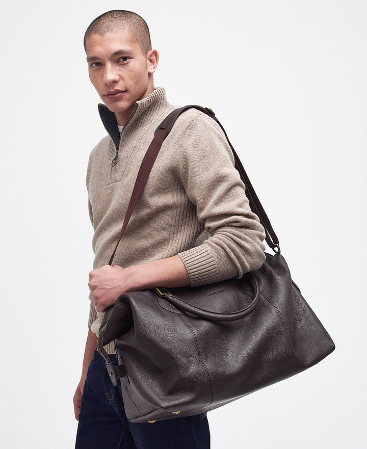Barbour Leather Medium Travel Holdall/Torba UBA0008