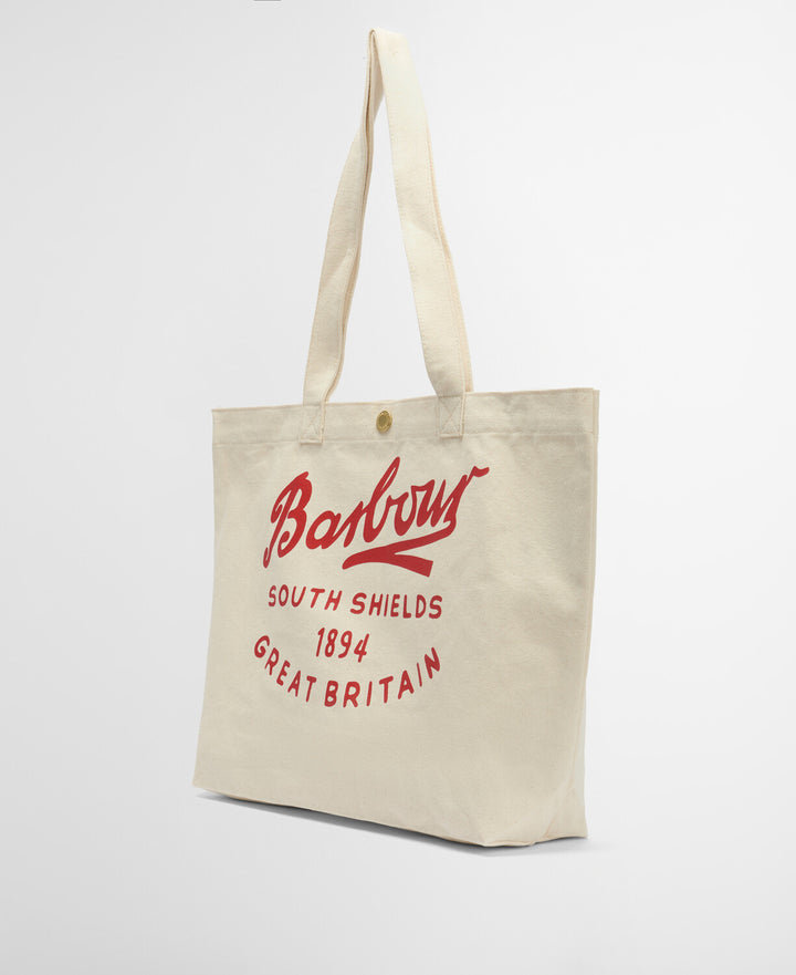 Barbour Script Tote Red Logo/ Torba  UBA0752