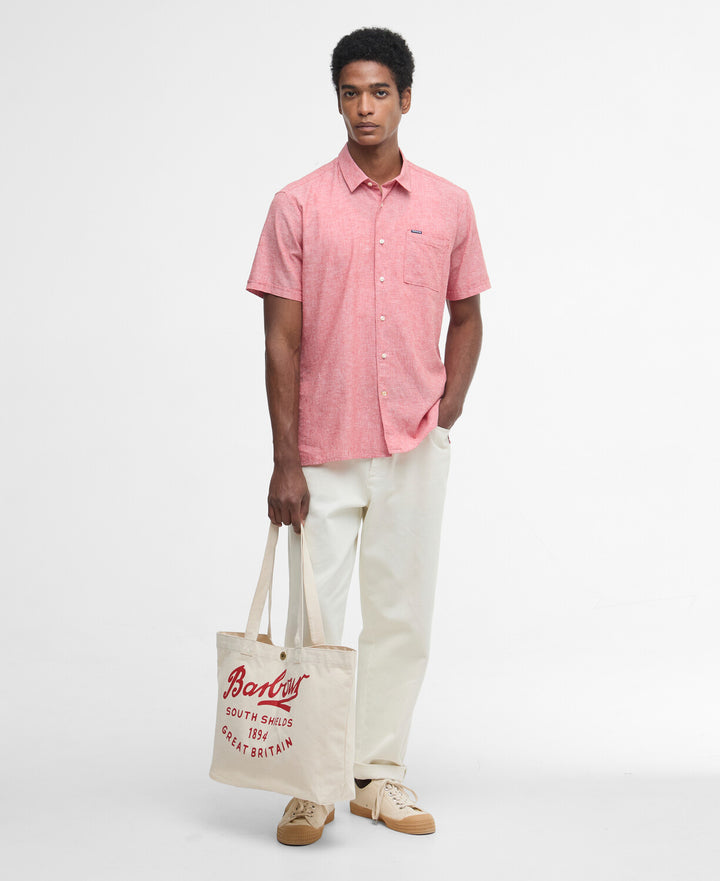 Barbour Script Tote Red Logo/ Torba  UBA0752