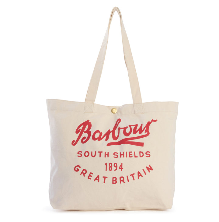 Barbour Script Tote Red Logo/ Torba  UBA0752