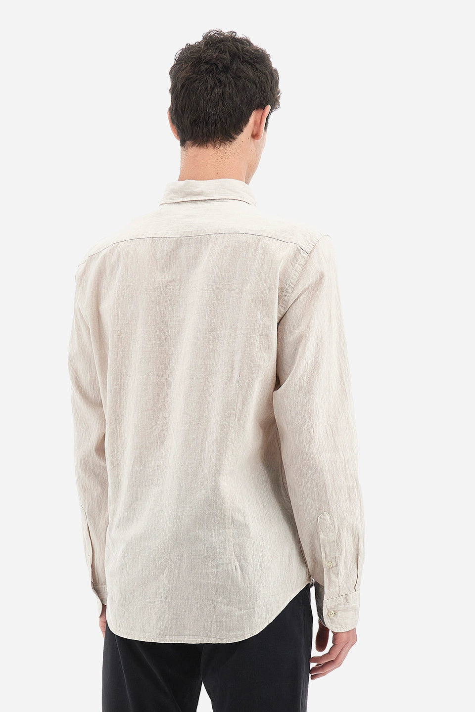 LA MARTINA  shirt l/s cotton linen TMC006TL072/Košulja
