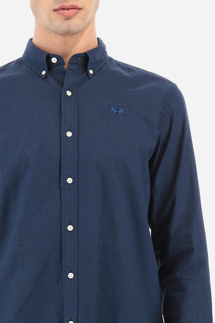LA MARTINA  shirt l/s cotton linen TMC006TL072/Košulja