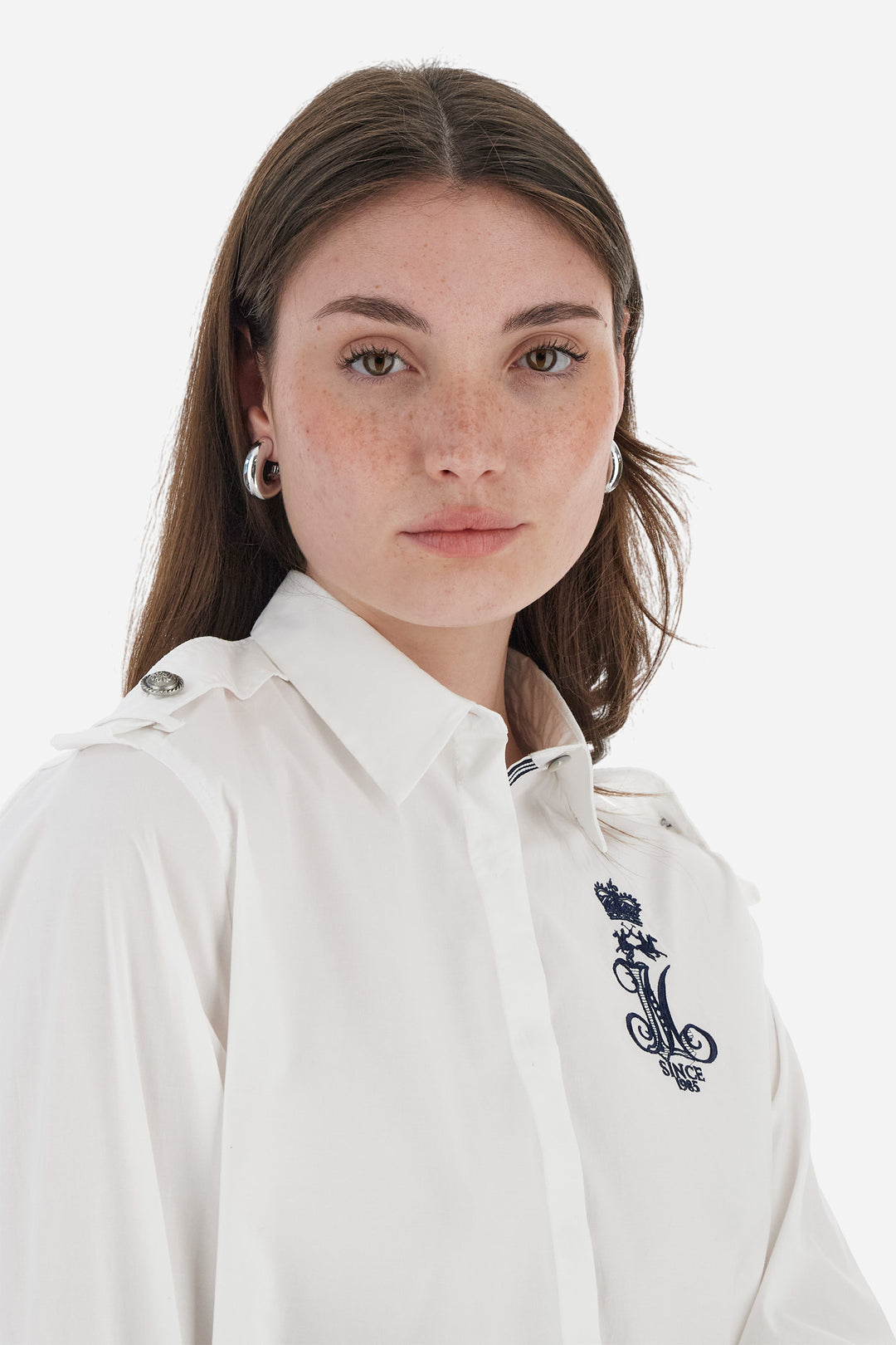 La Martina Shirt L/S Poplin /Košulja WAC301-PP483