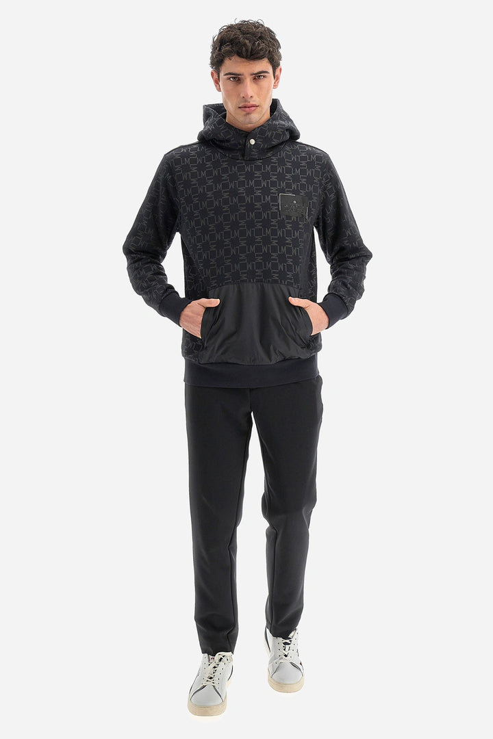 La Martina  Hoodie Sweatshirt Printed /Duks WMF014