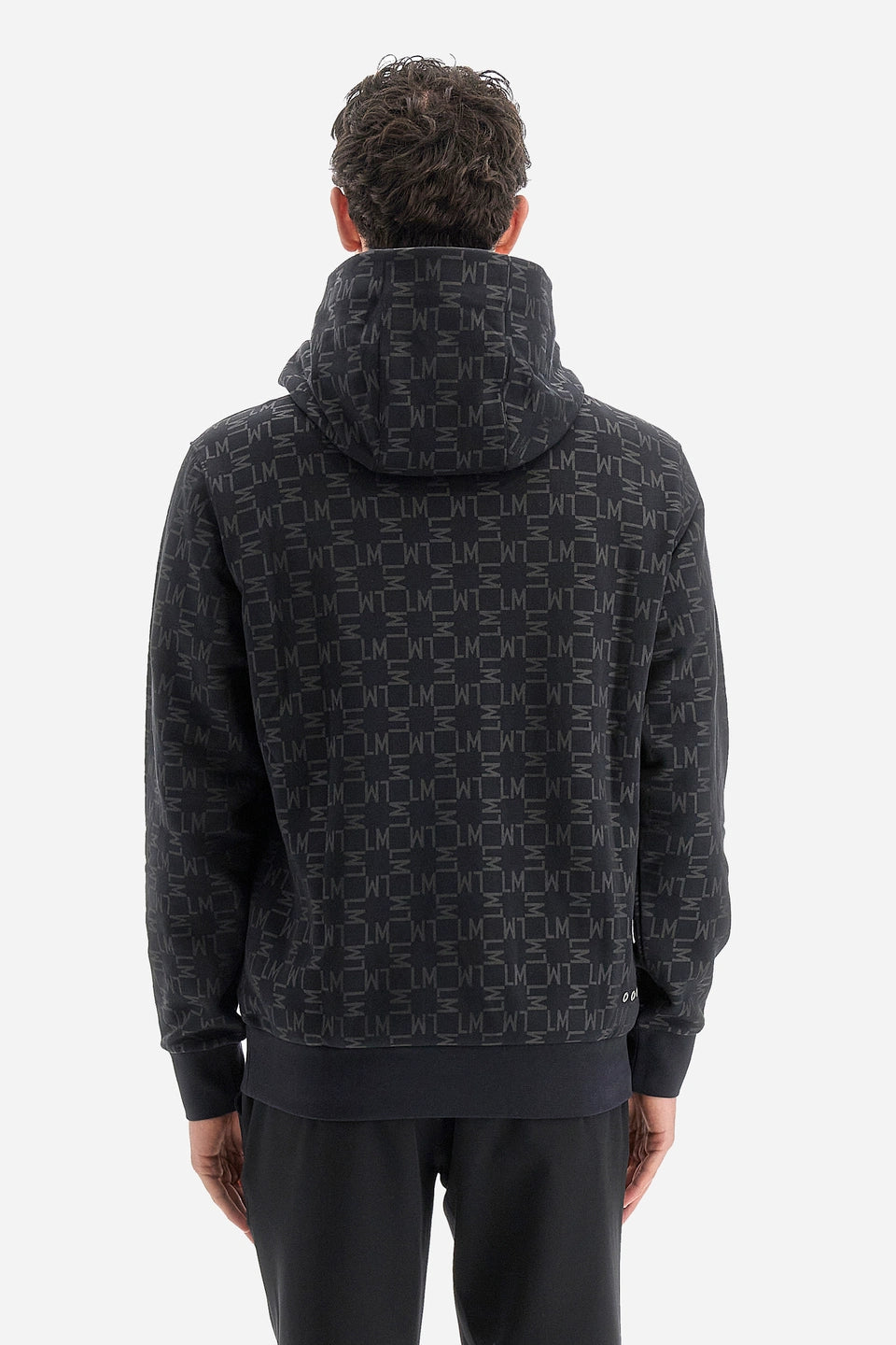 La Martina  Hoodie Sweatshirt Printed /Duks WMF014