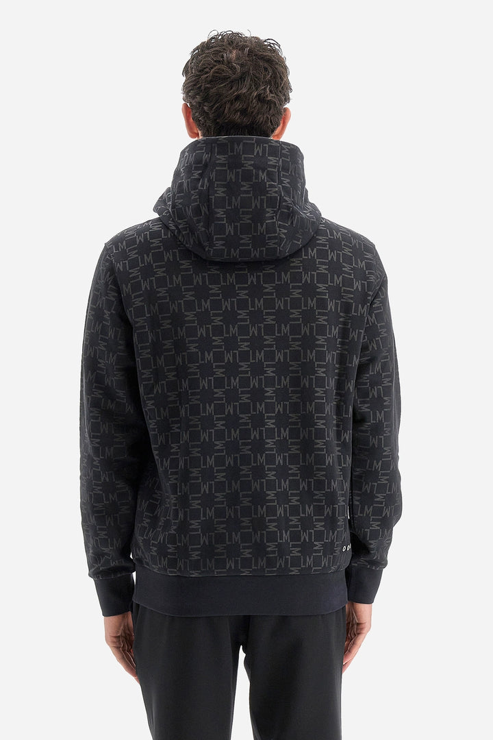 La Martina  Hoodie Sweatshirt Printed /Duks WMF014