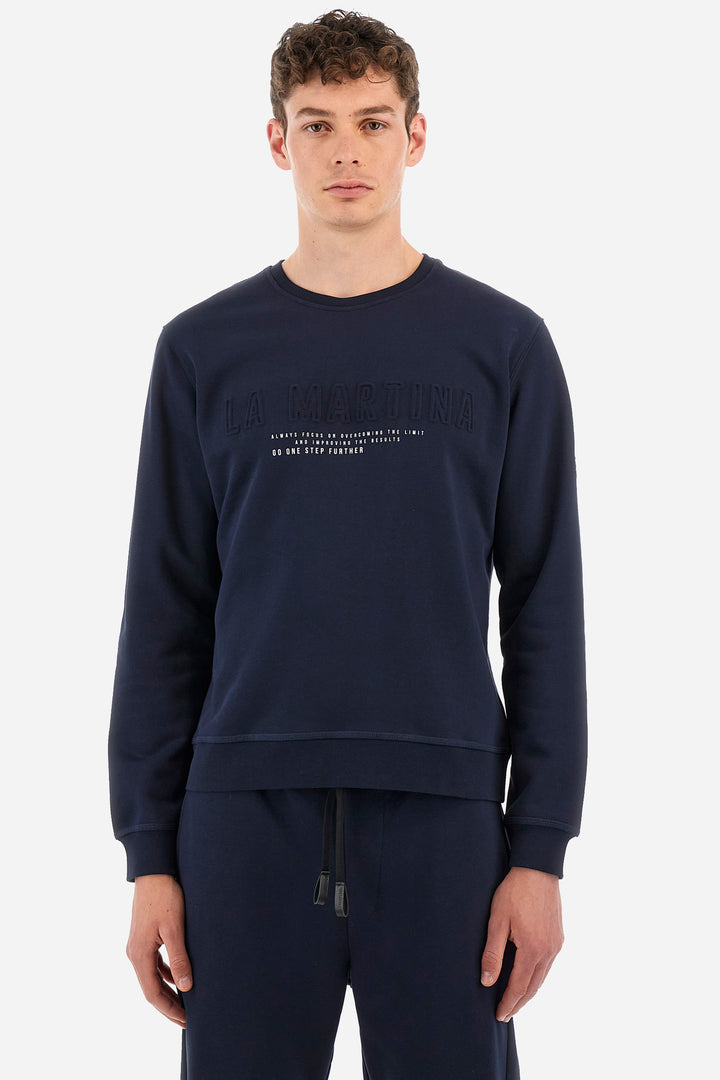 La Martina Crew Neck Sweatshirt Diago/Pulover WMF306FP548