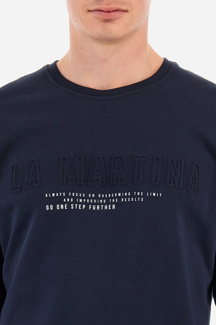 La Martina Crew Neck Sweatshirt Diago/Pulover WMF306FP548