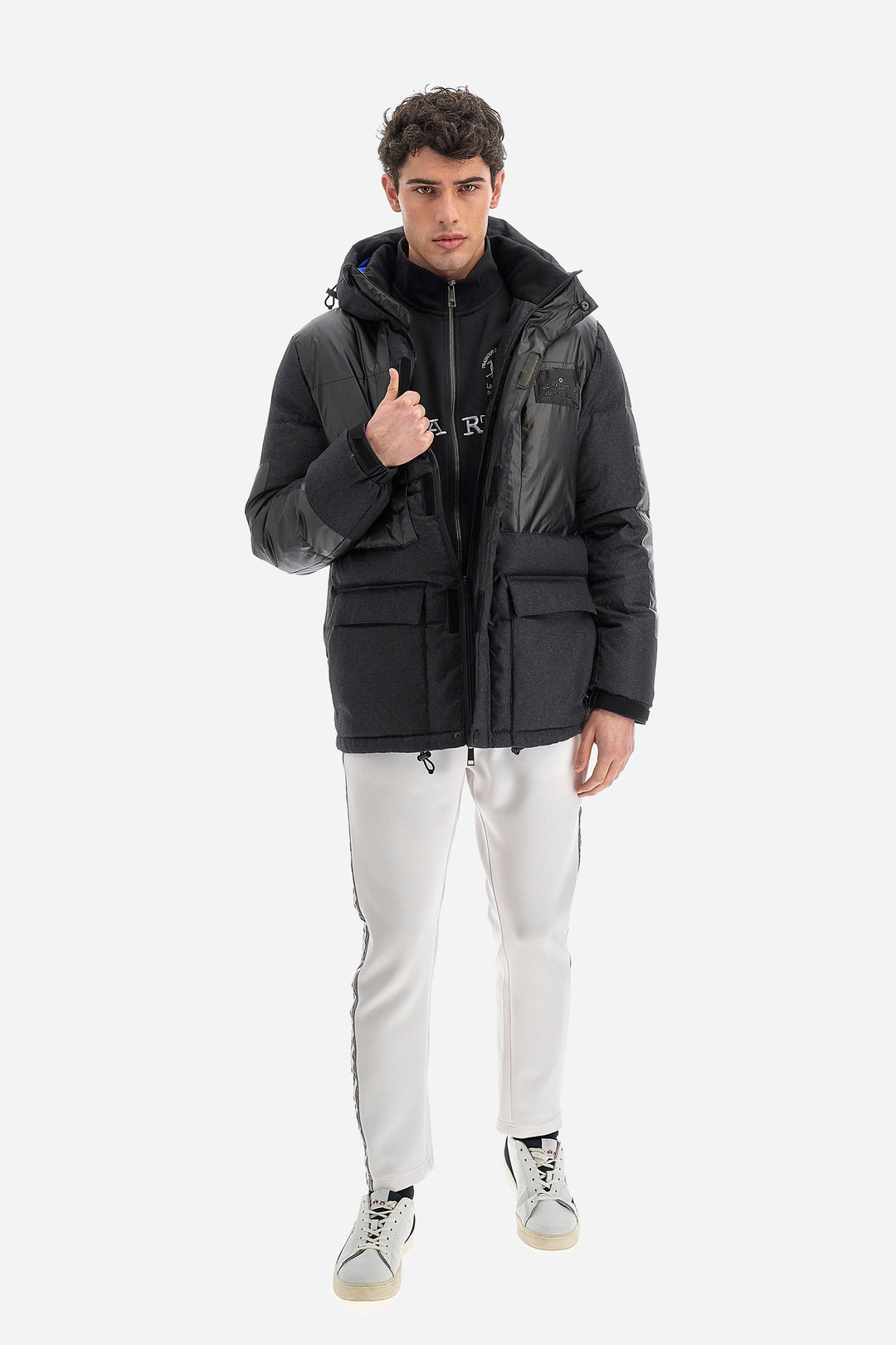 La Martina  Hooded Outdoor Woollen Nyl/Jakna WMO013