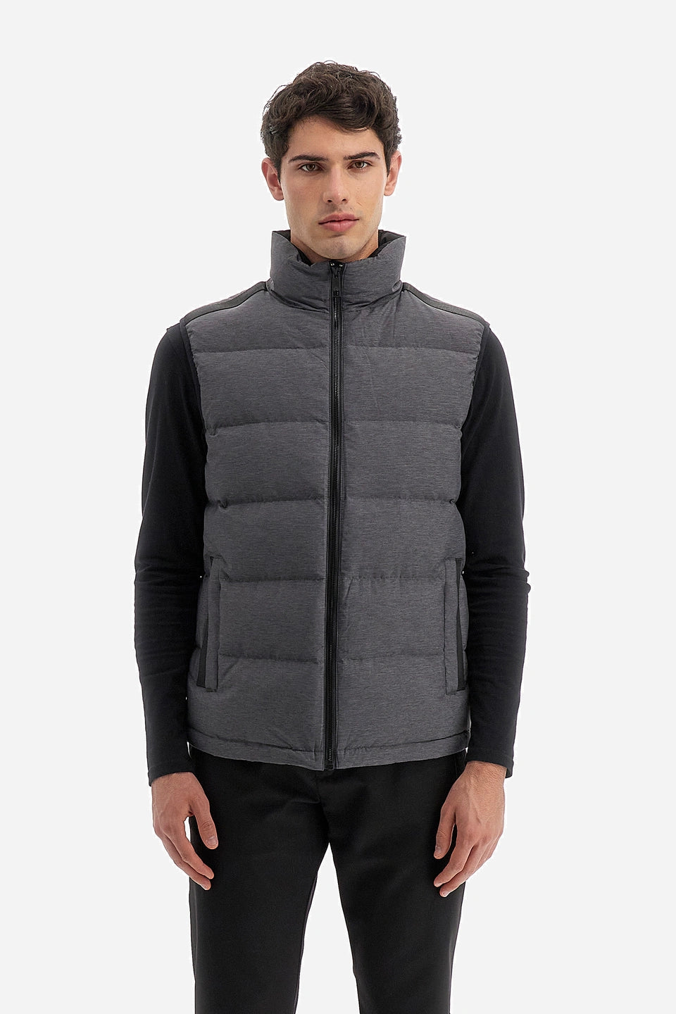 La Martina Padded Vest Melange Polyes/Prsluk WMO300PL031