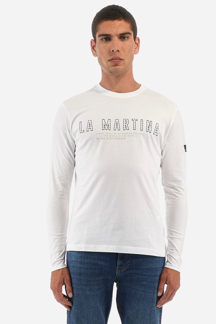 La Martina T-Shirt L/S Jersey  /Majica WMR300JS206